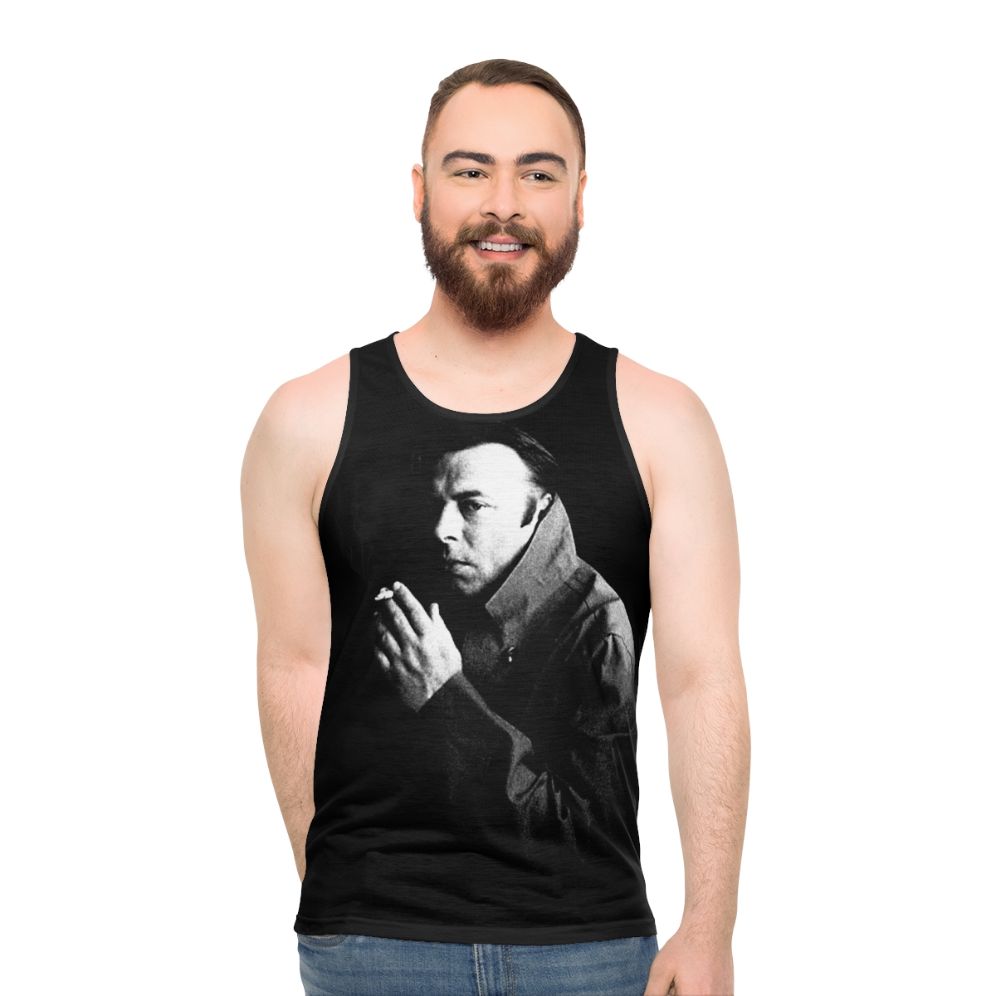 Unisex atheist graphic tank top