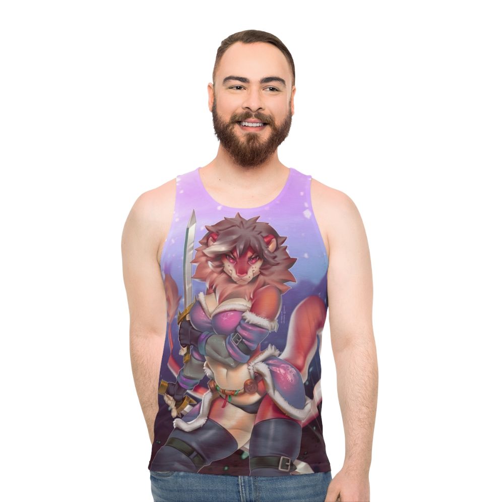 Unisex athletic tank top