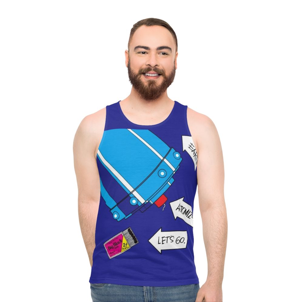 Unisex Atomizer band tank top
