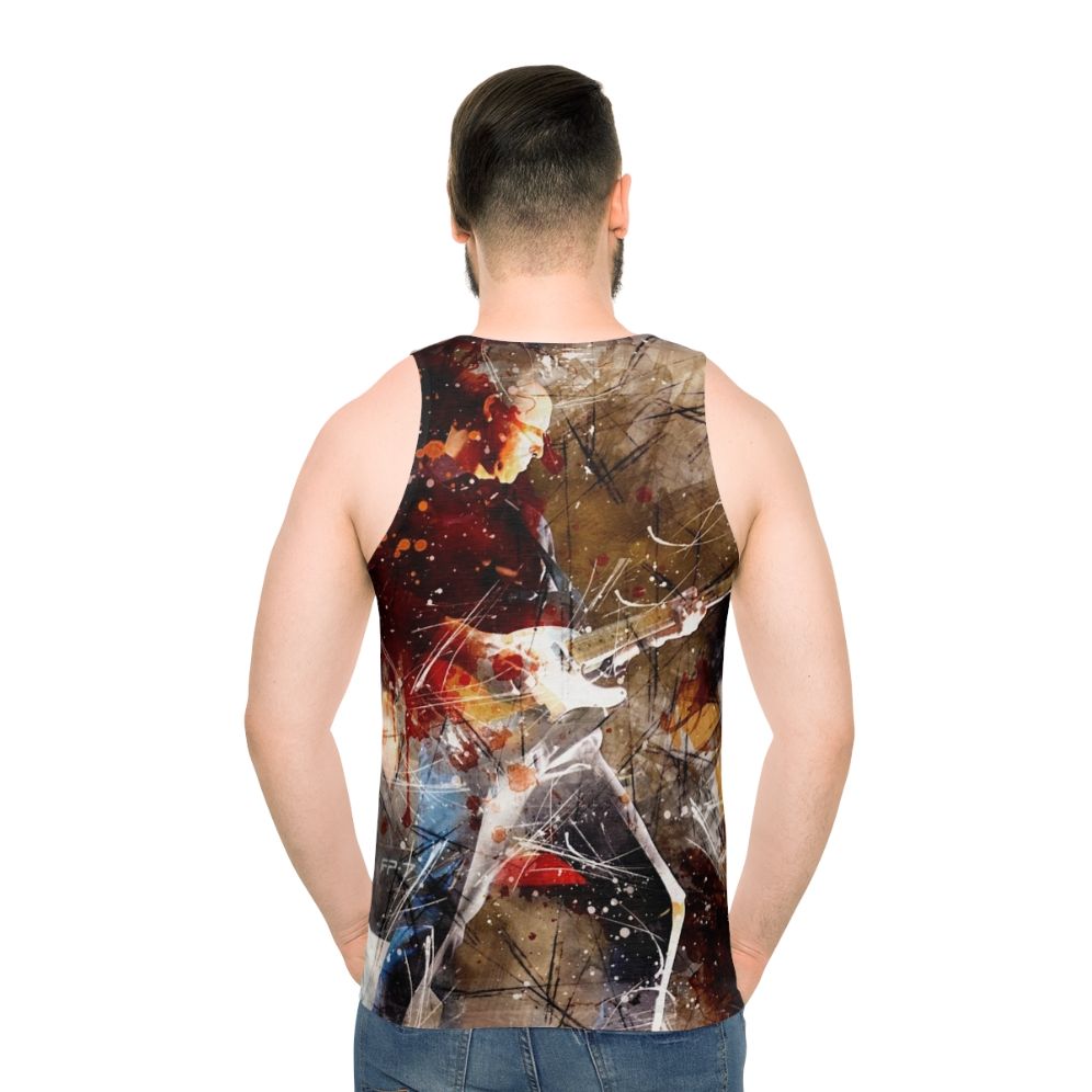 Unisex Aztec Camera Music Apparel Abstract Tank Top