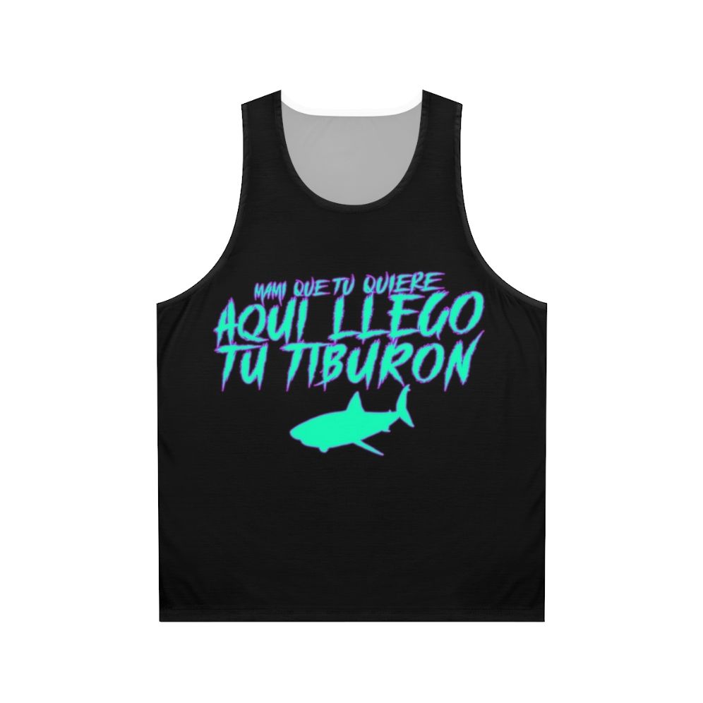 Unisex Bad Bunny Inspired Reggaeton Music Tank Top