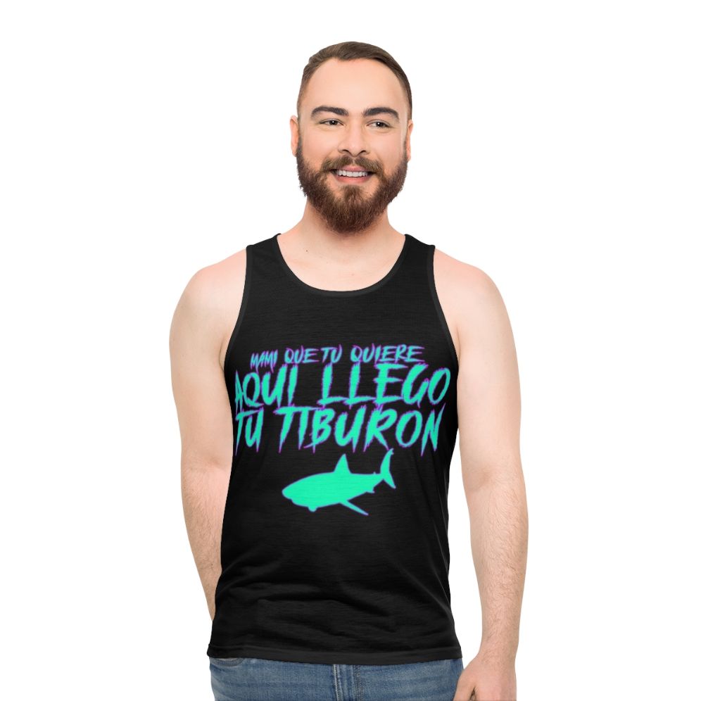 Unisex Bad Bunny Inspired Reggaeton Music Tank Top