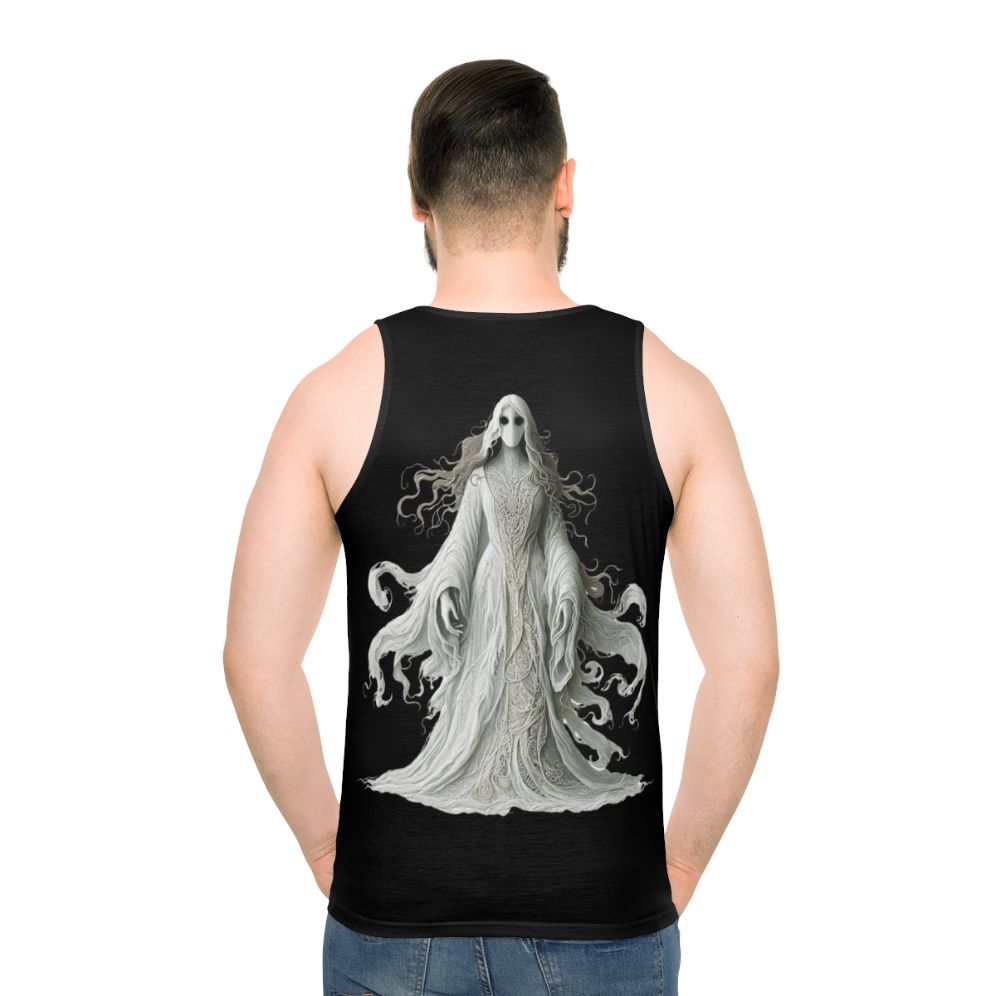 Unisex Banshee Tank Top featuring a mythological Irish spirit