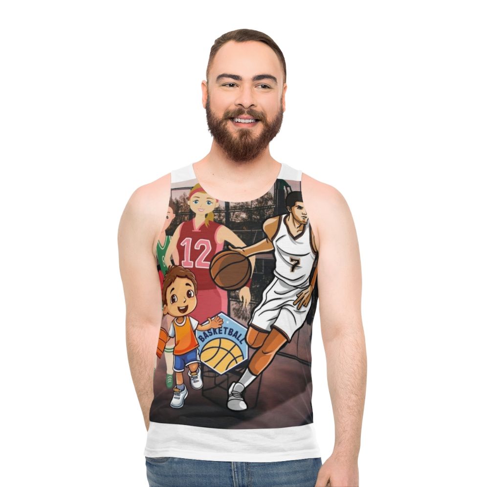 Unisex Basketball Tank Top