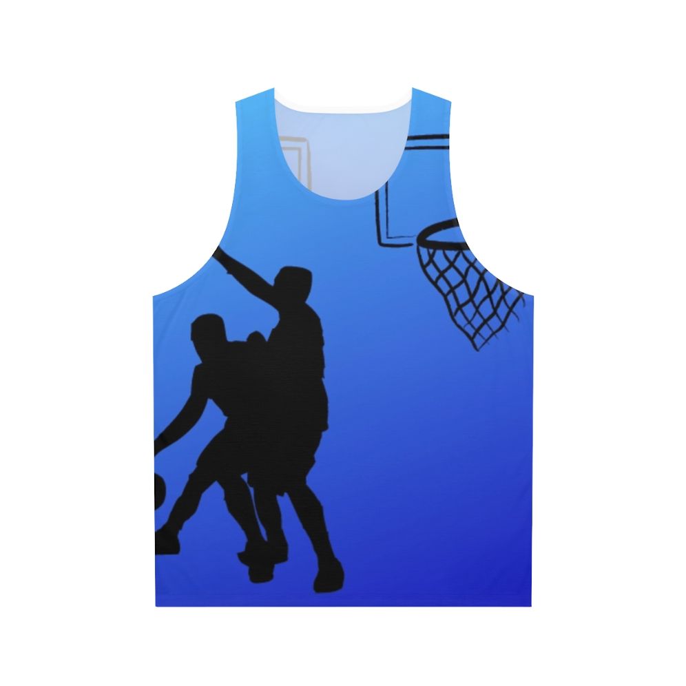 Unisex basketball tank top for sports and exercise