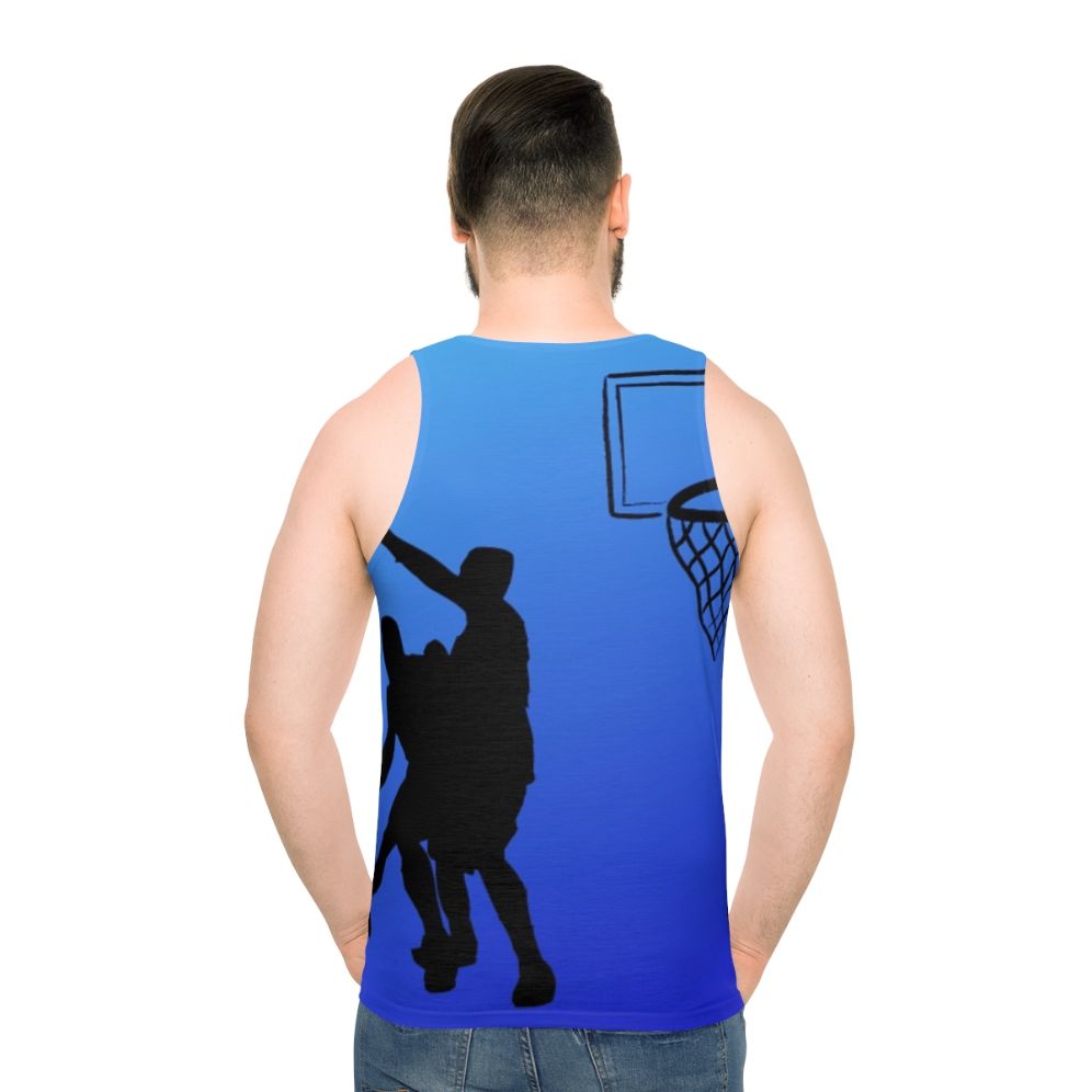 Unisex basketball tank top for sports and exercise