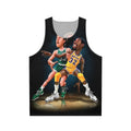 Unisex basketball vintage graphic tank top