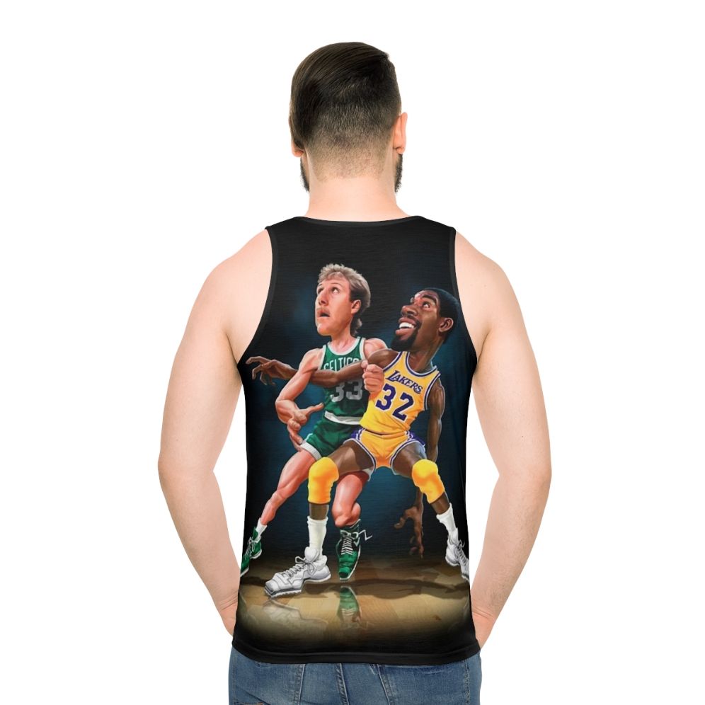 Unisex basketball vintage graphic tank top