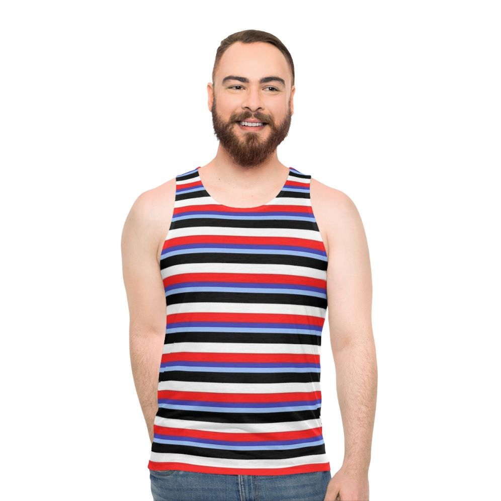 Unisex Be More Chill tank top