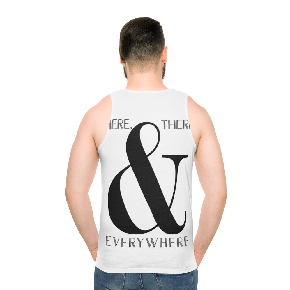Unisex 'Here There & Everywhere' Beatles Lyric Tank Top