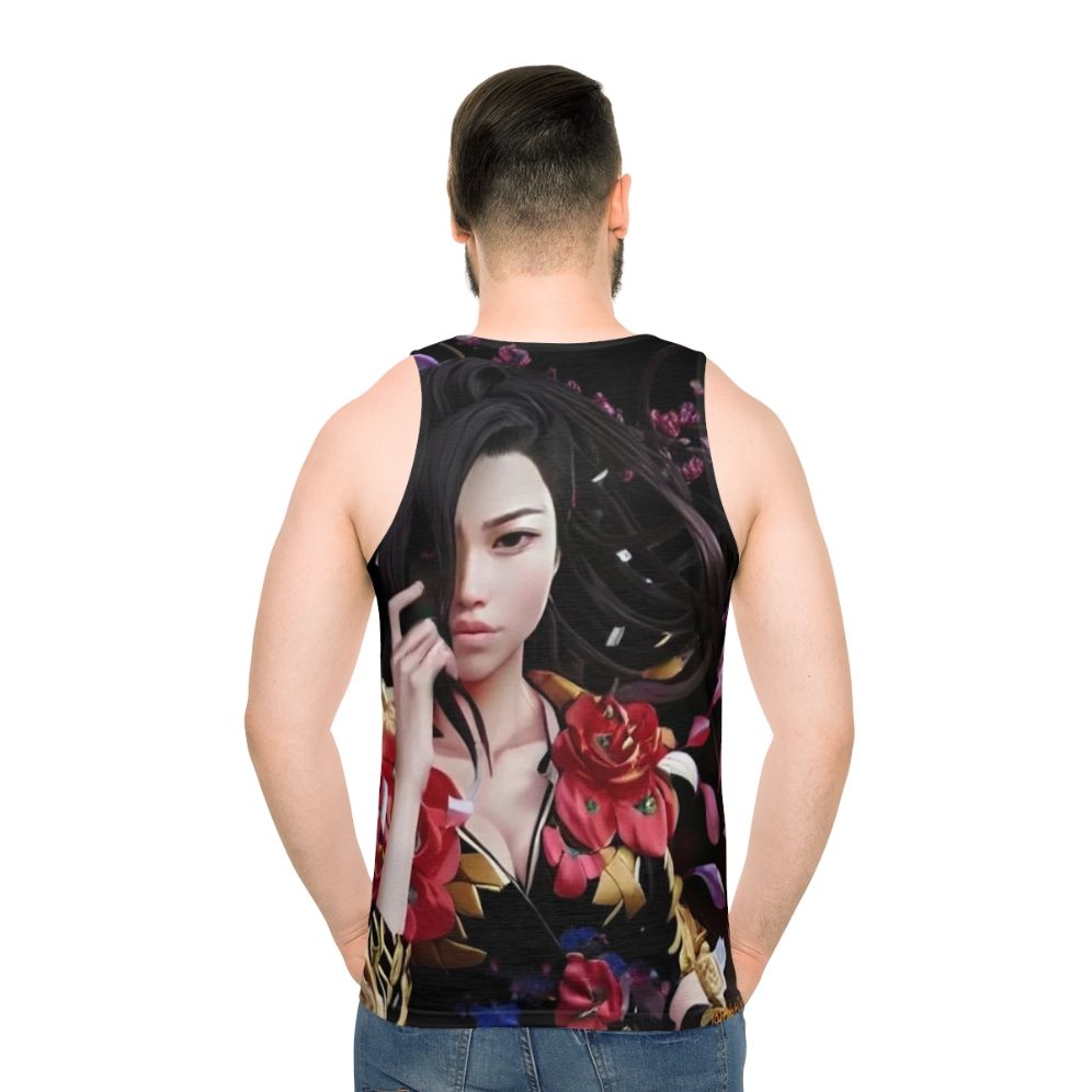 Unisex Bebe Rose Asian Fusion Fantasy Art Tank Top
