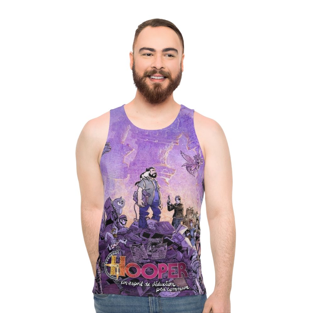 Unisex Big Bear Universe Graphic Tank Top