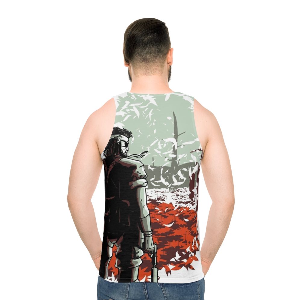Unisex Big Boss Metal Gear Snake Graphic Tank Top