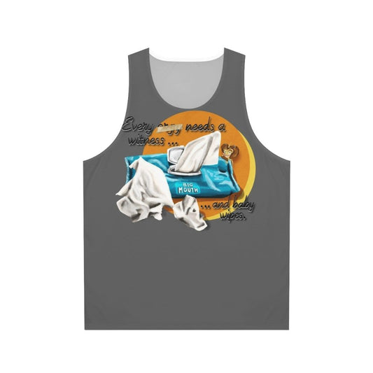Big Mouth Maury S Baby Wipes Unisex Tank Top