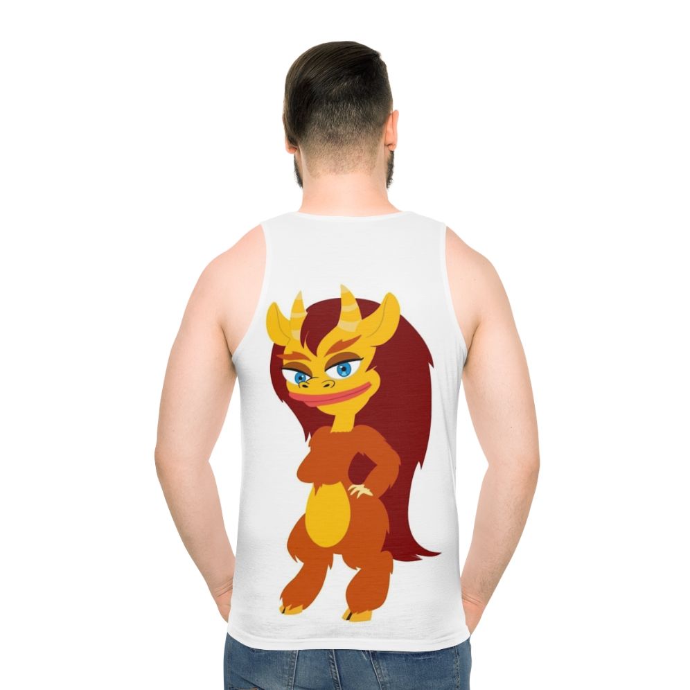 Unisex Big Mouth Netflix Cartoon Tank Top