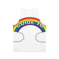 Unisex Big Mouth Netflix Rainbow Cloud Tank Top