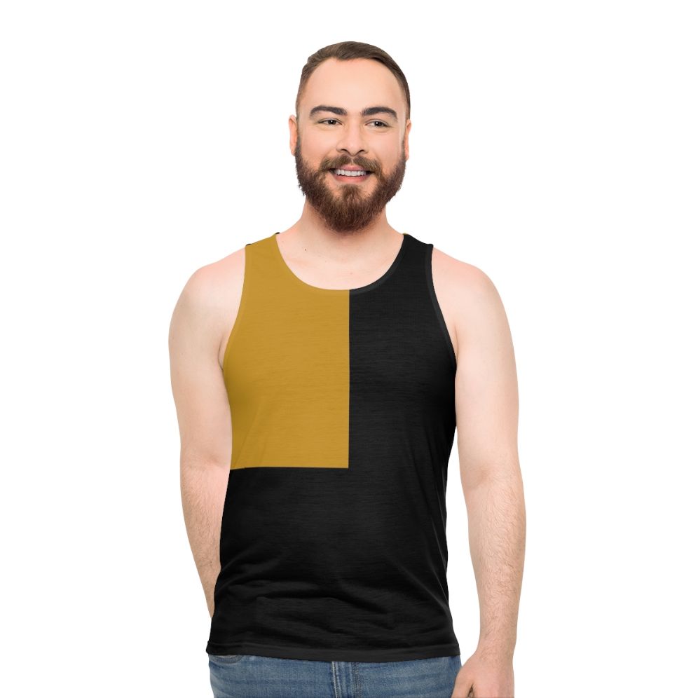 Unisex Billy The Kid Tank Top with Comic Art Design