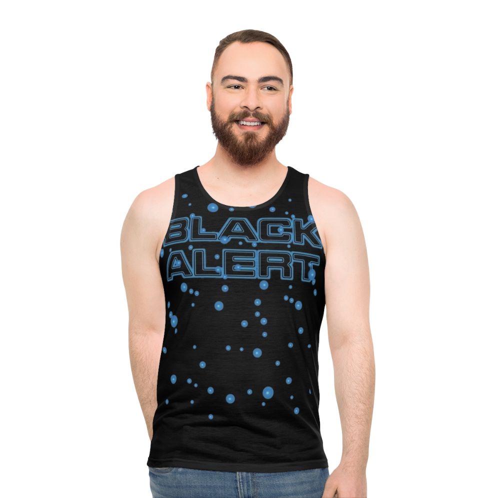 Unisex Black 'Black Alert' Star Trek Discovery Tank Top