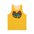 Unisex Black Tank Top for Hip Hop Fans and Youth Culture