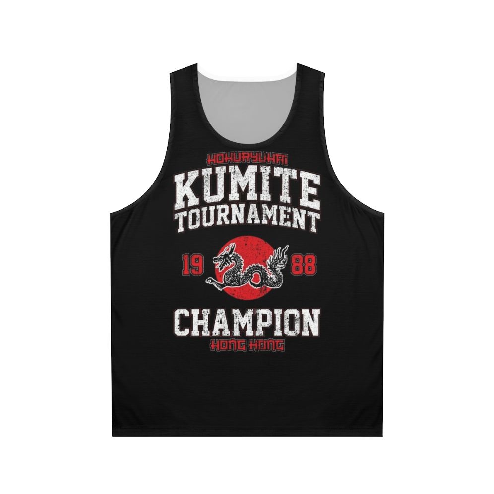 Unisex Bloodsport Movie 1988 Kumite Tournament Champion Tank Top