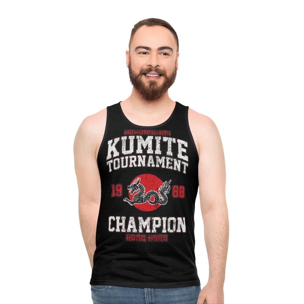 Unisex Bloodsport Movie 1988 Kumite Tournament Champion Tank Top