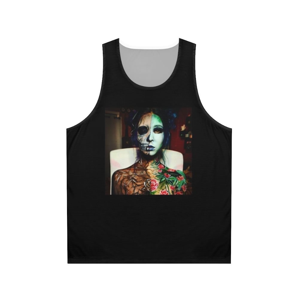 Unisex Bodypaint Life N Death Tank Top