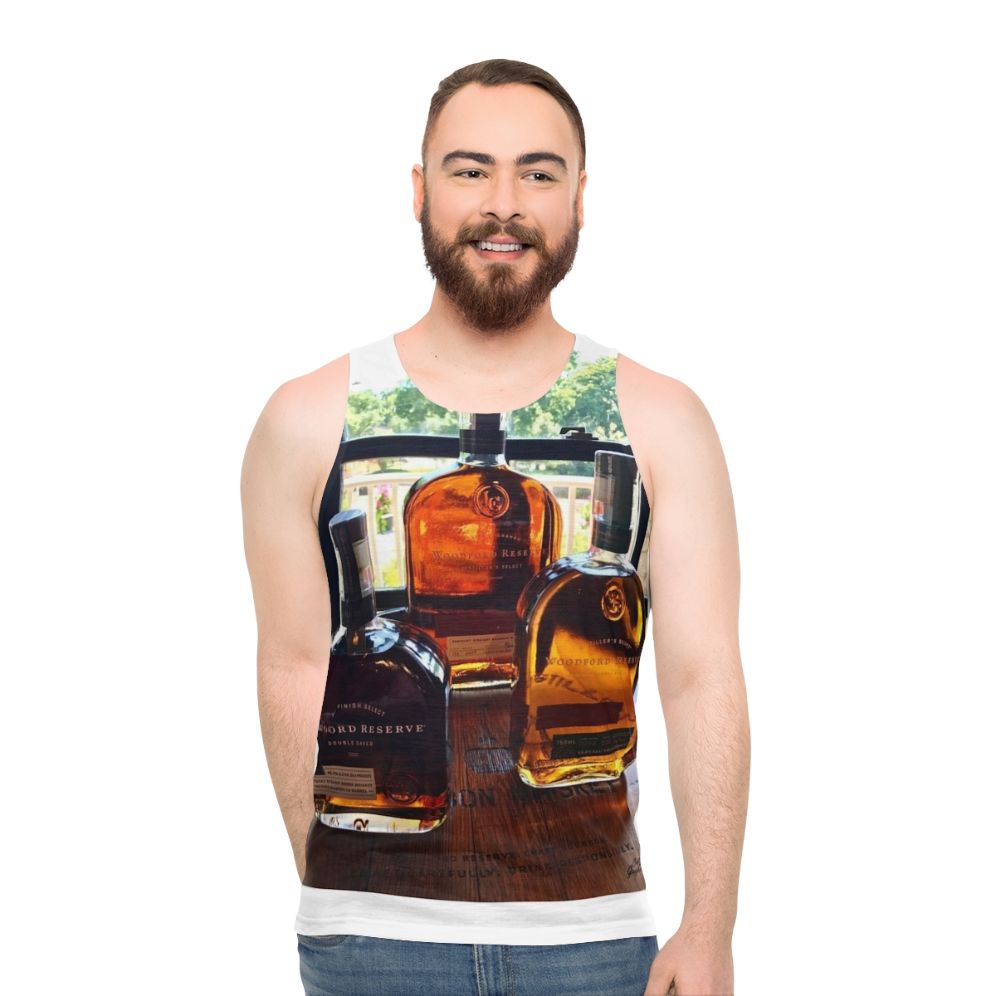 Unisex bourbon whiskey tank top from Kentucky distillery