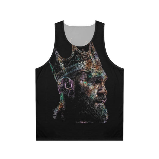 Unisex boxing tank top featuring the Gypsy King design