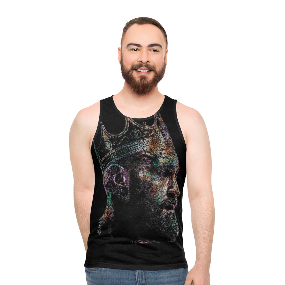 Unisex boxing tank top featuring the Gypsy King design