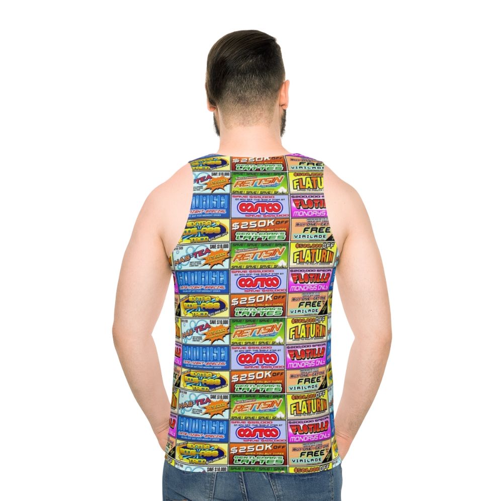 Unisex Brands Of Uhmerica Tank Top with Idiocracy Movie Quotes