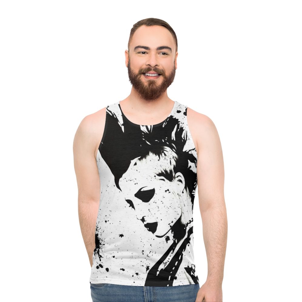 Unisex Brody Dalle Punk Portrait Tank Top