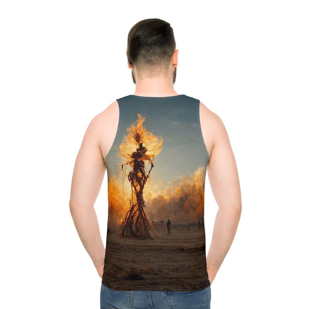 Unisex Burning Man Tank Top