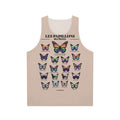 Unisex tank top with a butterfly design for LGBTQ+ pride