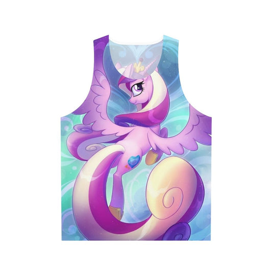 Unisex Cadence Tank Top with My Little Pony Princess Cadence Soulscape Design