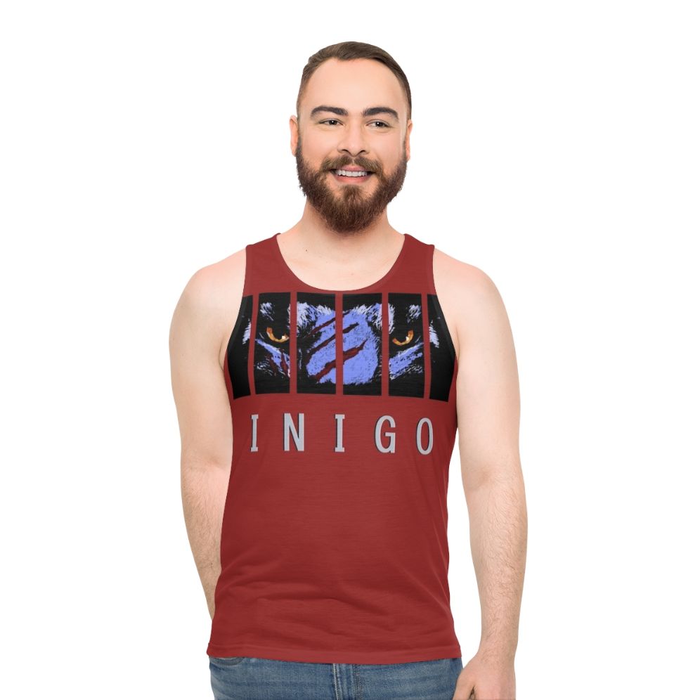 Unisex caged gaming tank top