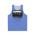 Unisex cassette tape tank top