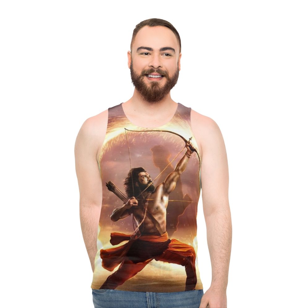 Unisex casual workout tank top