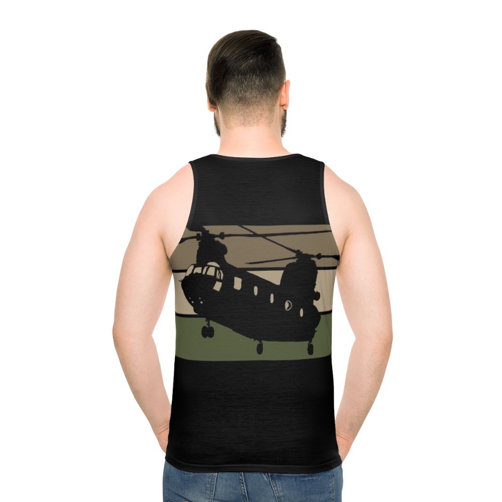 Unisex Chinook military tank top
