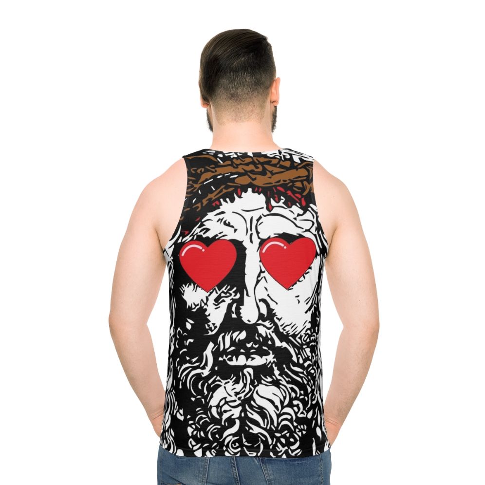 Unisex Christian Jesus Tank Top with Maverick City Music Inspired Design