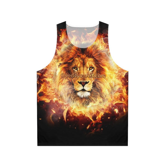 Unisex Christian Lion of Judah Tank Top