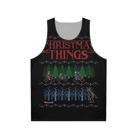 Unisex Christmas Things Tank Top
