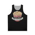 Unisex cinema-inspired tank top