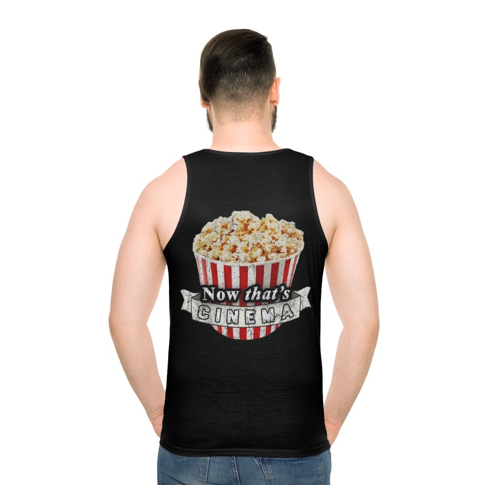 Unisex cinema-inspired tank top