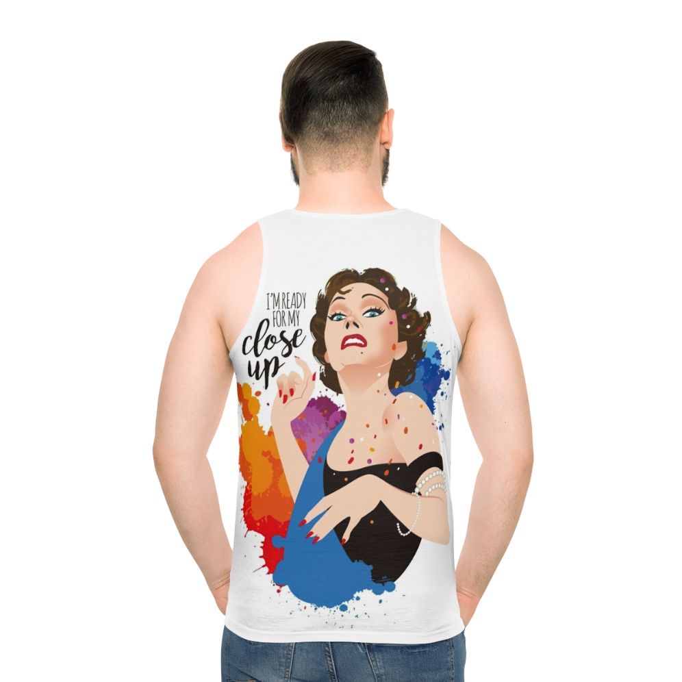 Unisex close up classic cinema tank top