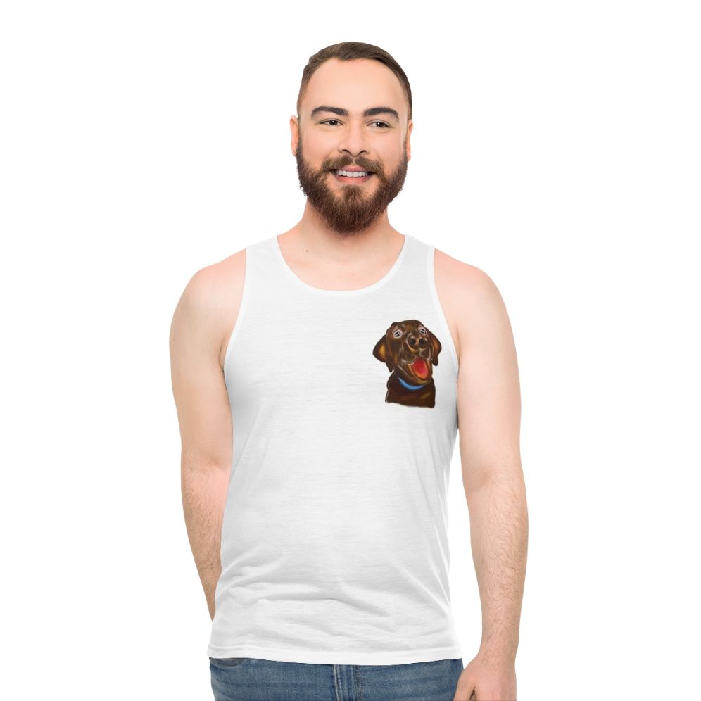 Unisex Coco Dog Tank Top