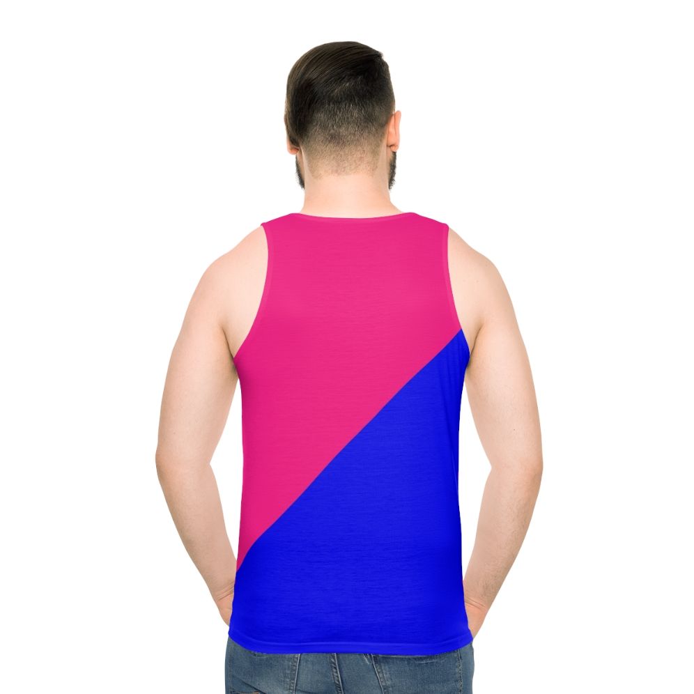 Unisex color block tank top