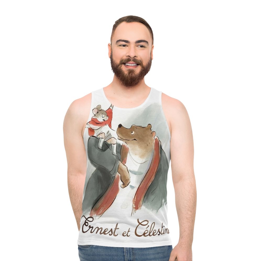 Unisex Comedy Animation Movie Tank Top