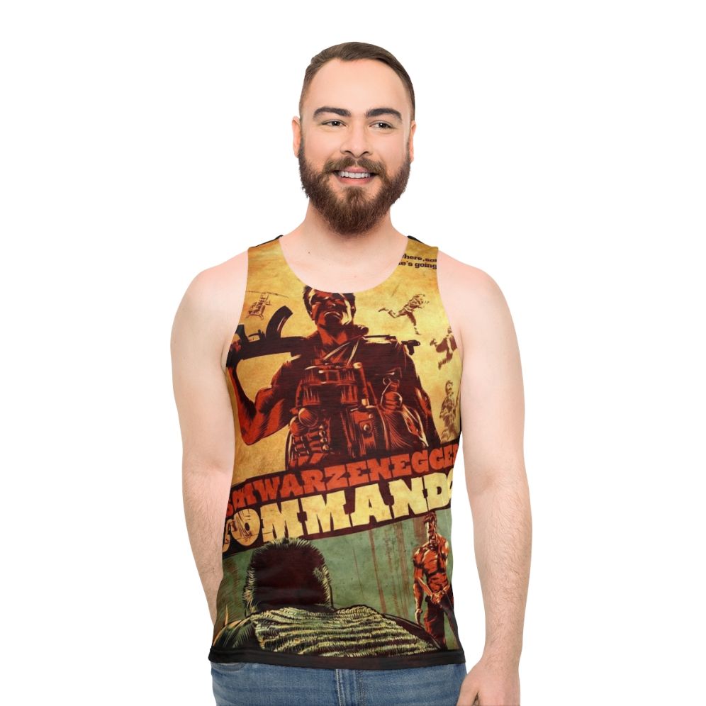 Unisex Commando-Inspired Military Tank Top