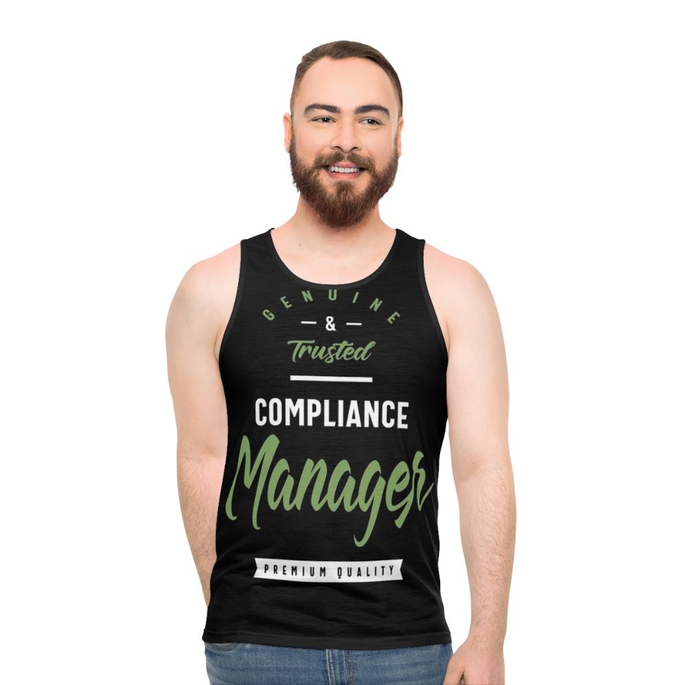Unisex Compliance Manager Tank Top