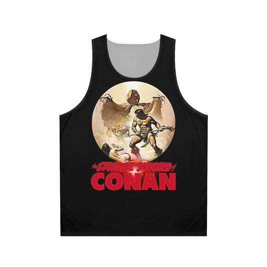 Unisex Conan the Barbarian Sword and Sorcery Tank Top